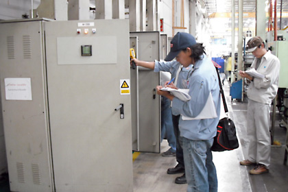 Periodic inspection (factory in Thailand)