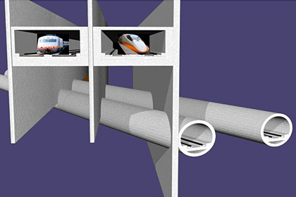 Concept of obstacle-clearing construction