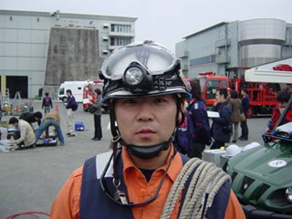 東京消防庁、消防救助機動部隊内 立川訓練場にて