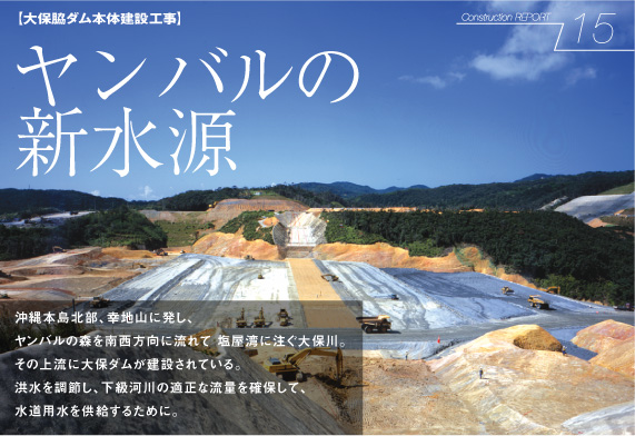 大保脇ダム本体建設工事