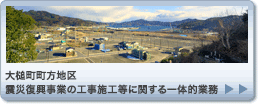 大槌町町方地区震災復興事業の工事施工等に関する一体的業務