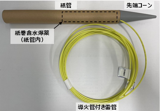 山岳トンネル自動化技術 「自動装薬システム」 を開発（特許出願中