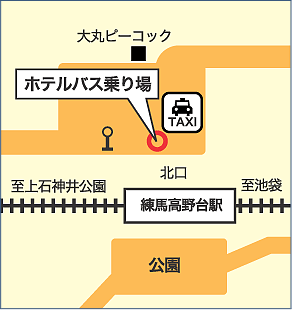 ホテルバス乗り場