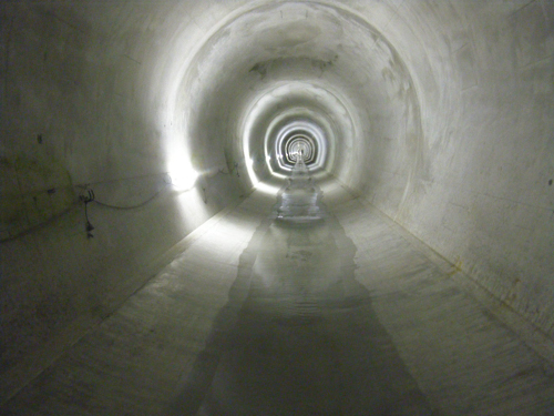 新黒部川第二発電所放水路トンネル付替工事およびこれに伴う除却工事