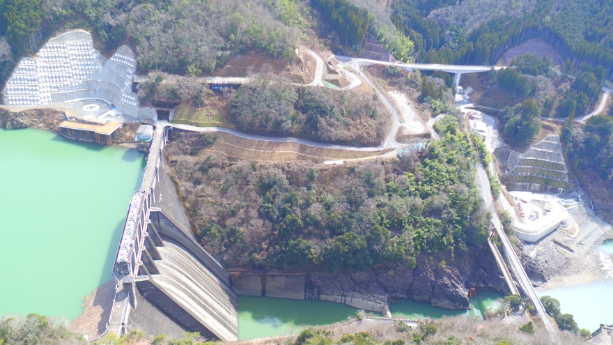 平成28年度　新丸山ダム転流工事