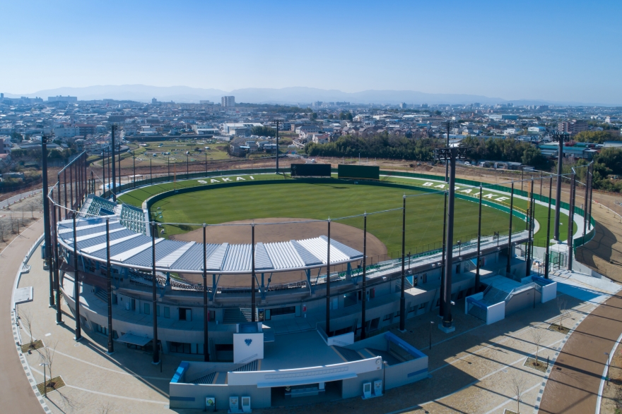 ２９－堺市原池公園[第三期]野球場建設工事